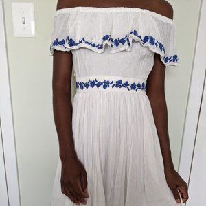 Asos off shoulder dress